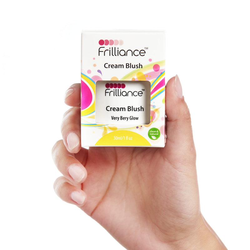 Fiona Frills Makeup Cream Blush in Very Berry Glow Frilliance